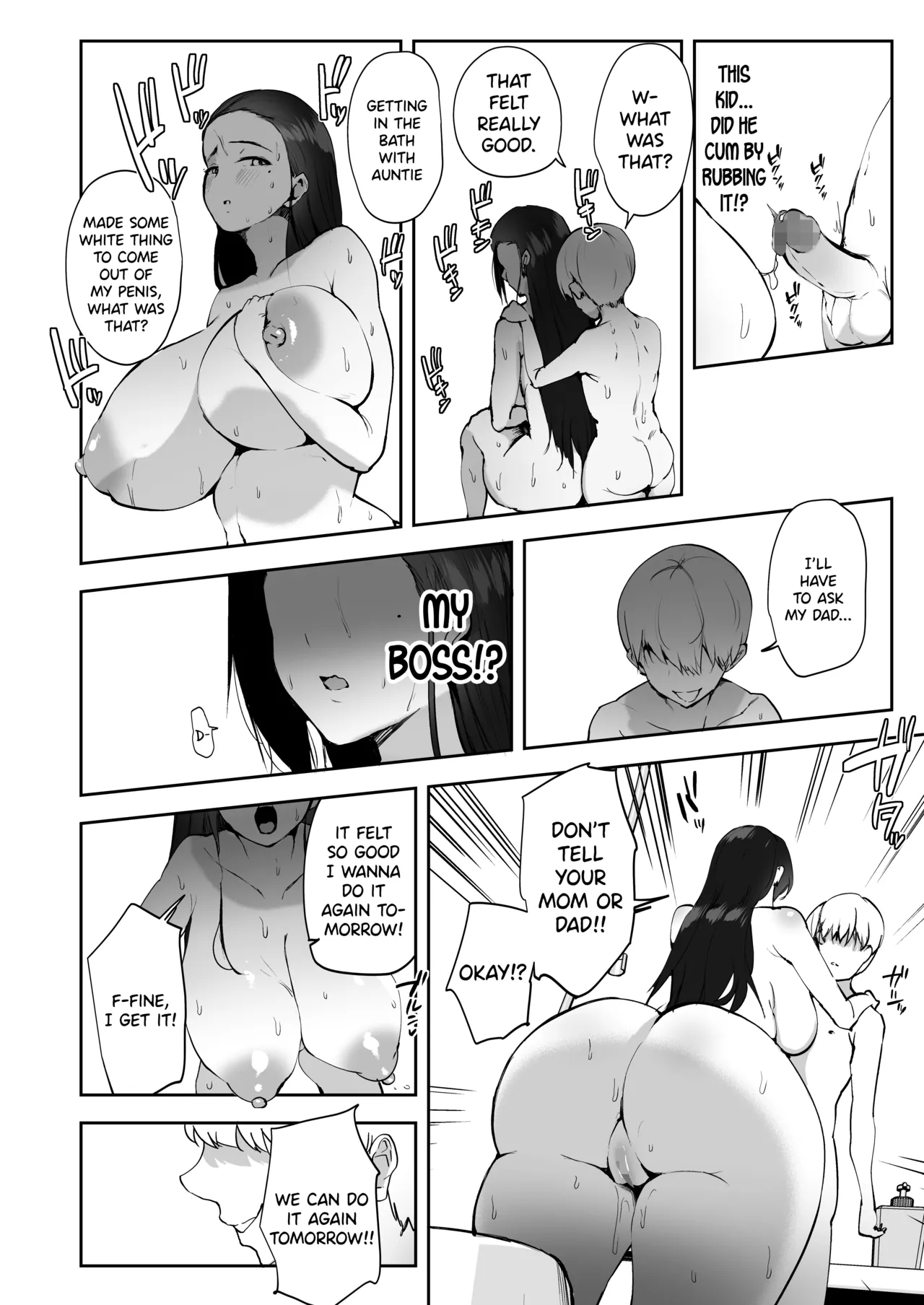 Hentai Manga Comic-AV Play 2 ~Big-breasted housewife falls for a bratty dick~-Read-9